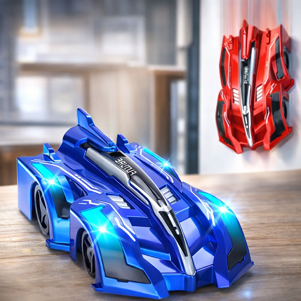 Gravity Defying Wall Climbing Stunt RC Toy Car