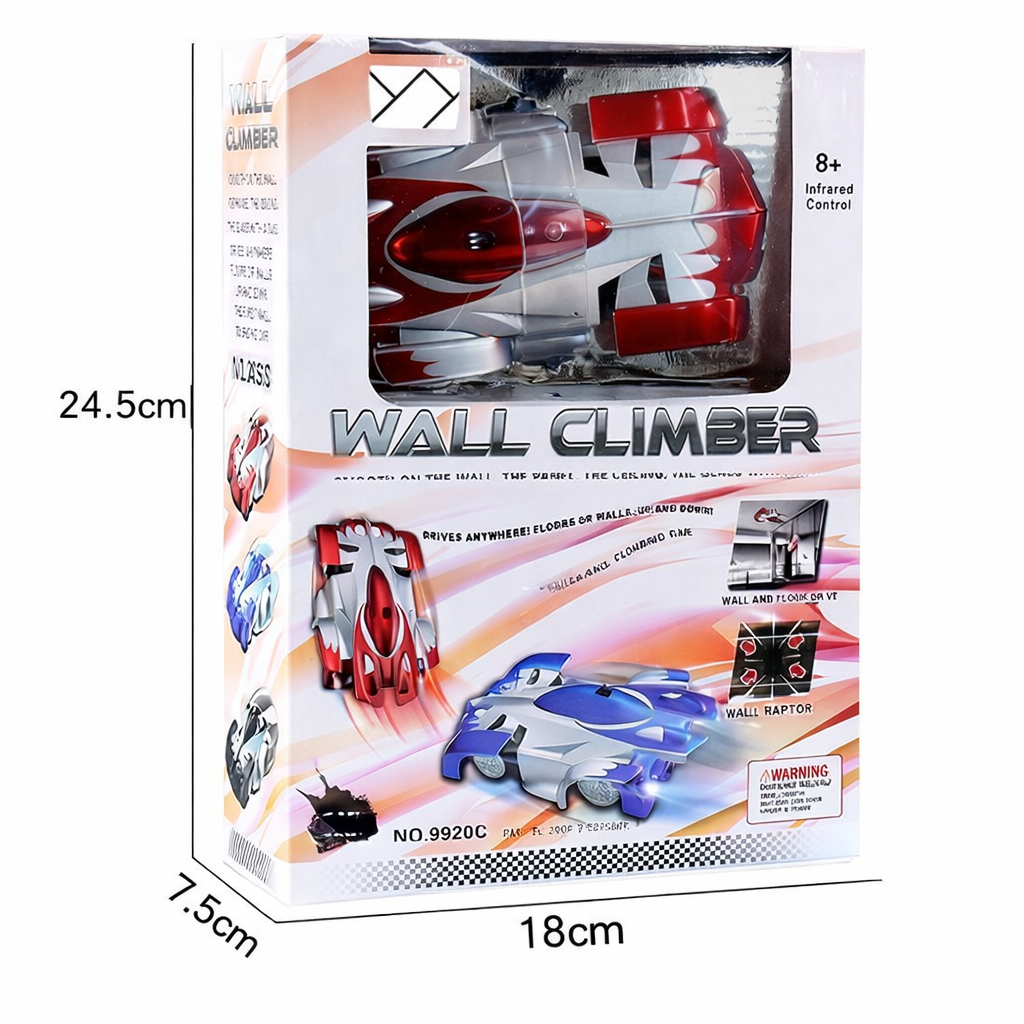 Gravity Defying Wall Climbing Stunt RC Toy Car