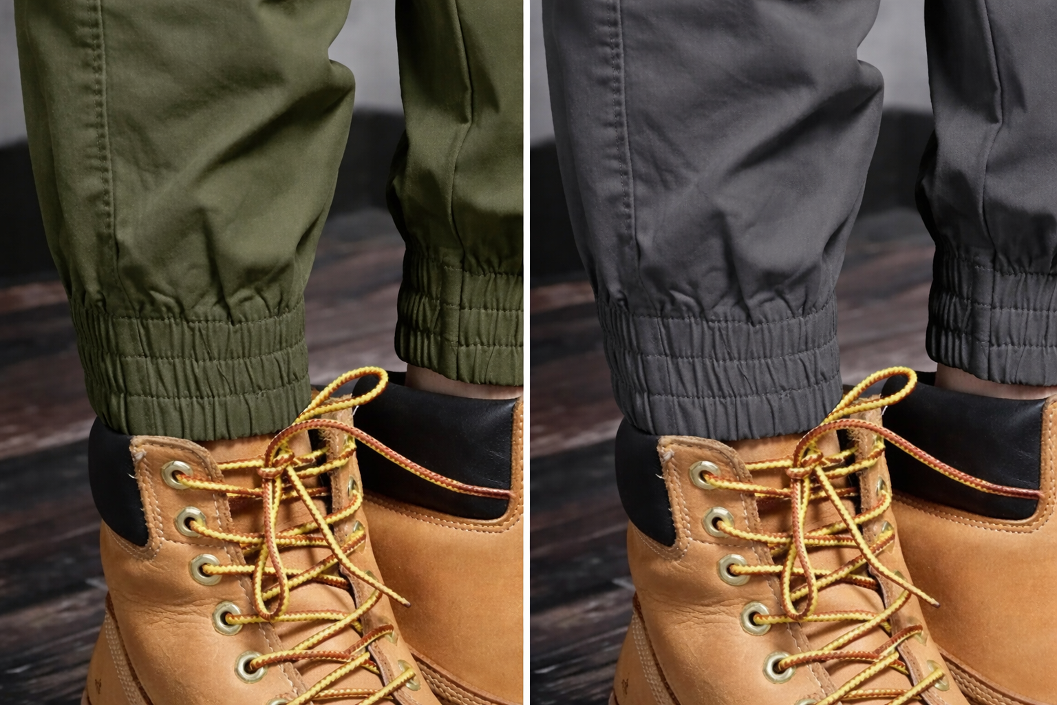 🔥 BUY 1 GET 1 FREE 🔥  Men’s Slim Fit Cargo Jogger Pants with Elastic Ankle Cuffs