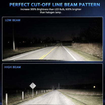 Projector LED Headlight Bulb | Waterproof & Dustproof | Long Life LED for Bike & Car